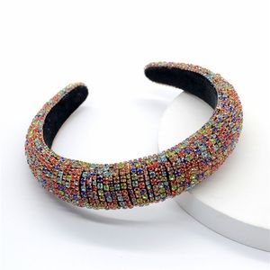 Multicolored Crystal Headband